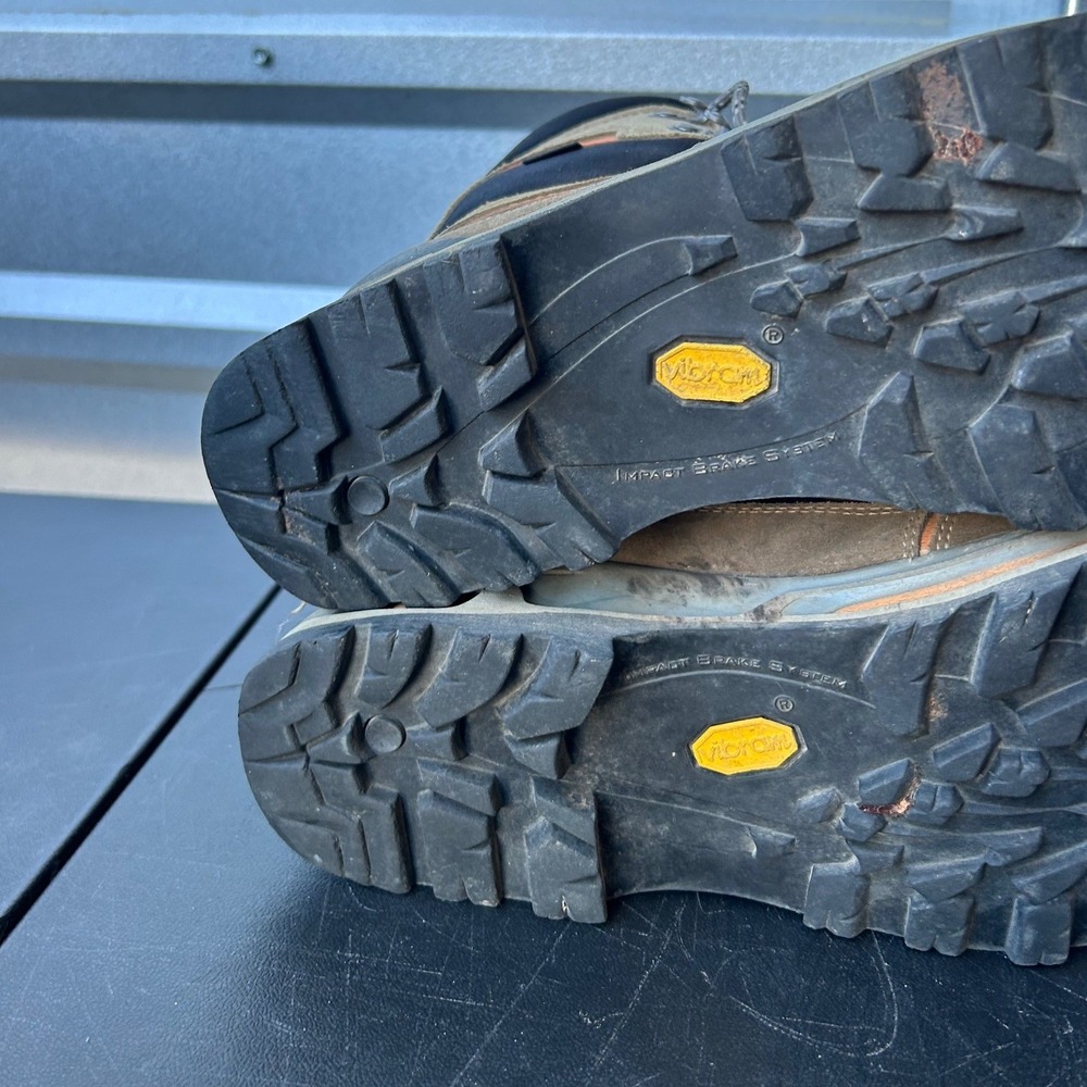 La Sportiva Gore-Tex Hiking Boots Mens‎ Size 8.5 Tan Black Made in Italy - Picture 11 of 13